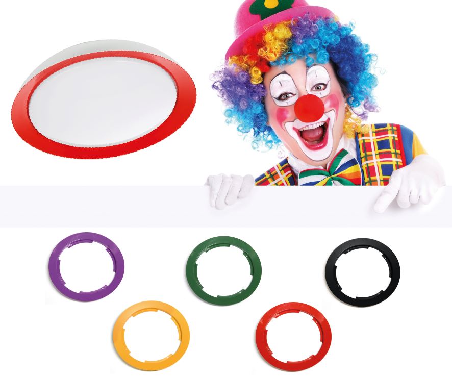 Clown, en ny armaturserie som inte bara lyser utan även sätter färg på omgivningen